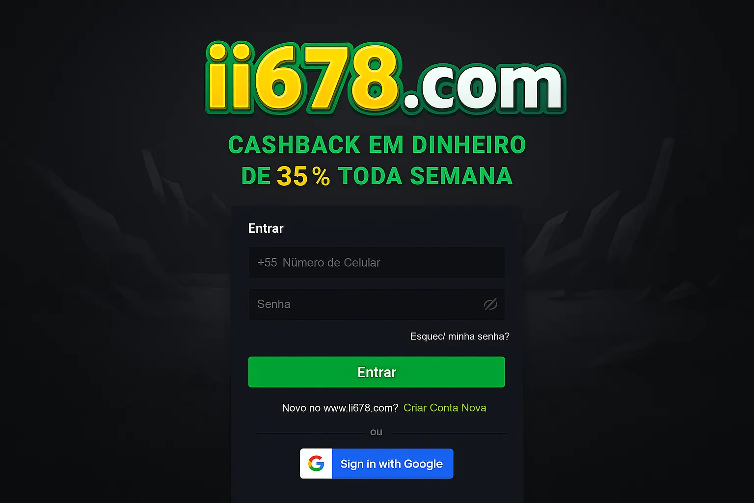 Login no Cassino ii678.com